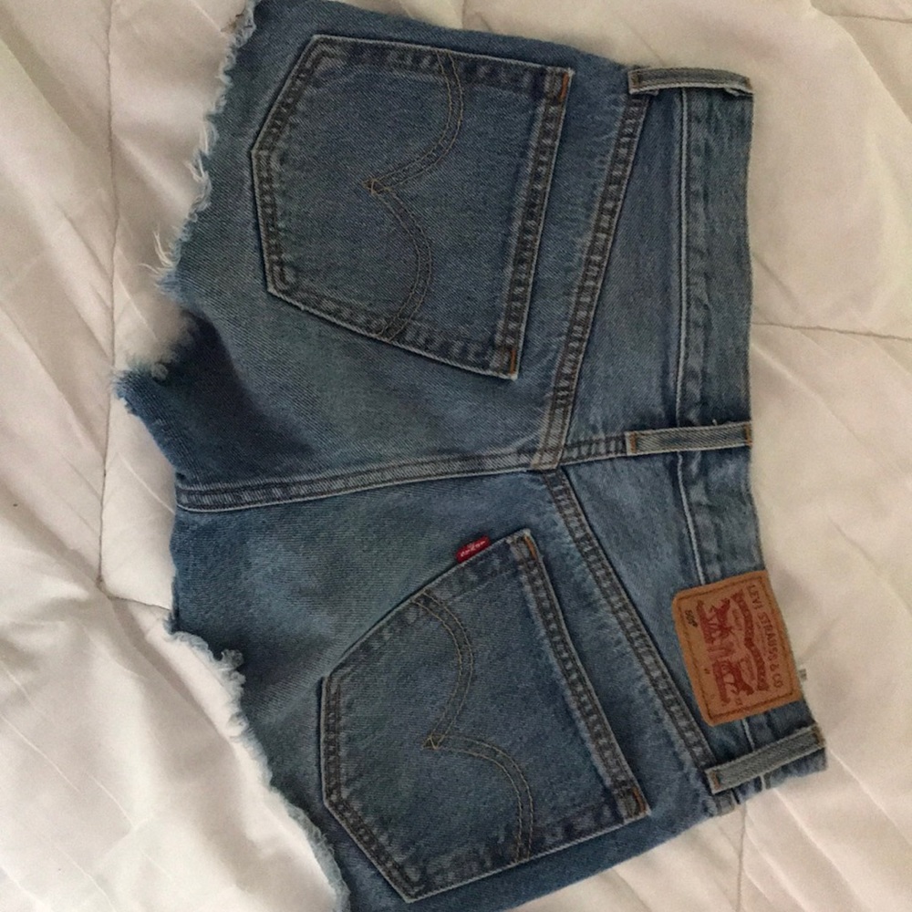 levi’s denim shorts, $10 each
